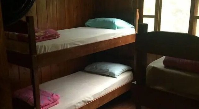 Шале с 2 комнатами с балконом Pousada Camping e Pesca Bom Abrigo