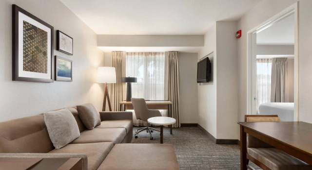 Двухместный люкс с 2 комнатами Residence Inn By Marriott Vacaville