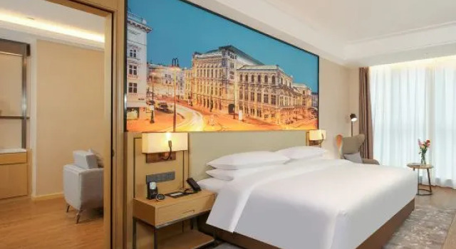 Люкс Deluxe Vienna International Hotel Neijiang North Railway Station Wanda Plaza