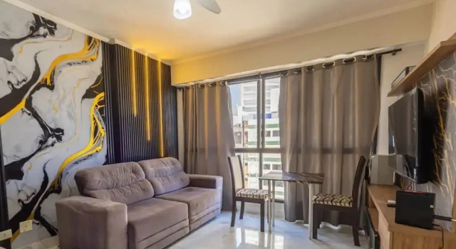 Apto Pet Friendly Beira-mar c Garagem no Boqueir o