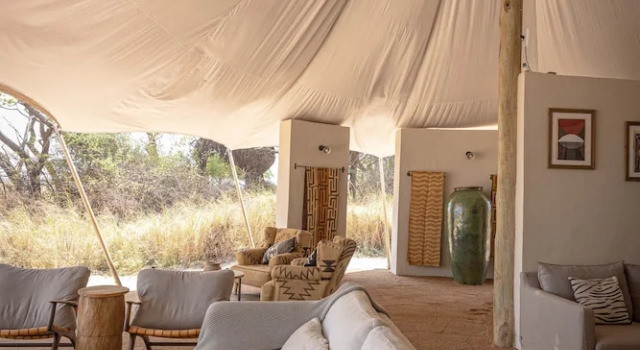 Chisa Busanga Camp, Buchen Sie Ferienhaus Kafue-Nationalpark Sambia