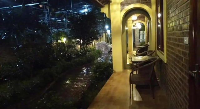 Бунгало Deluxe с видом на сад Tam Coc Golden Sky Homestay