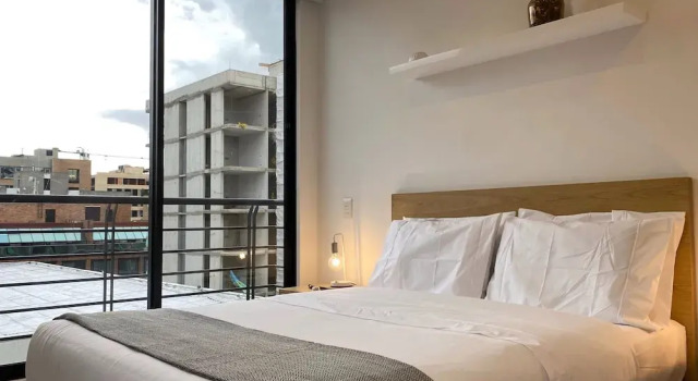 Апартаменты w Amazing 2BR w Street View in Chapinero