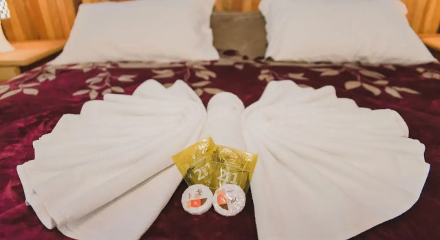Двухместный люкс с видом на бассейн hotel e pousadaTAJJ