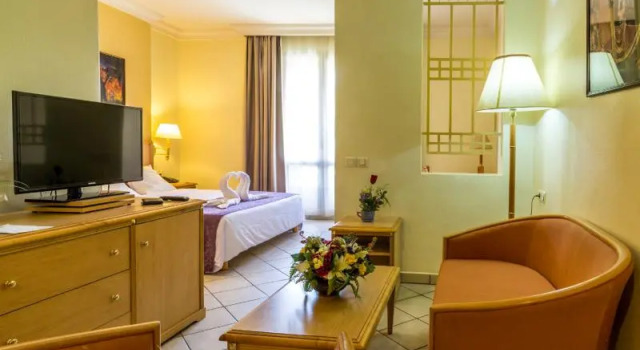 Standard Einzel Zimmer mit Balkon Dunia Hôtel Bamako