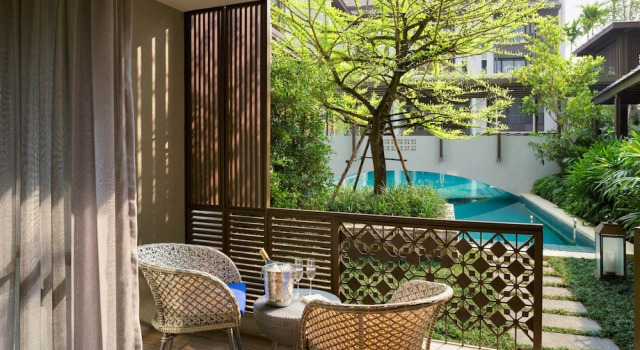 Номер Deluxe с балконом Maladee Rendezvous Hotel Chiang Mai
