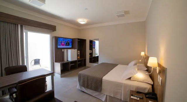 Двухместный номер Deluxe с балконом Portal Hotel Mogi Mirim