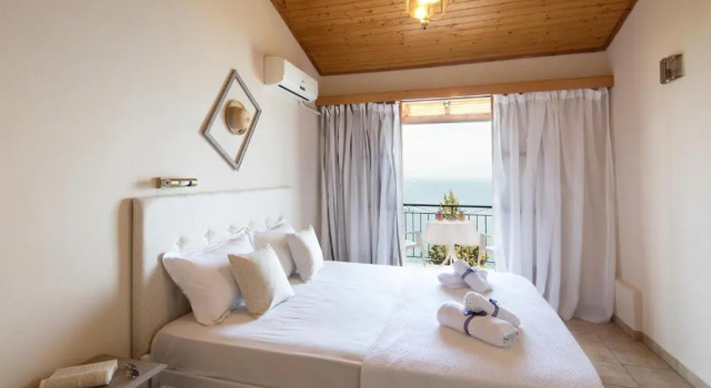 Студия Corfu Bay sea view apartments 100m from the beach
