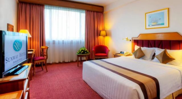 Двухместный номер Deluxe Sunway Hotel Phnom Penh