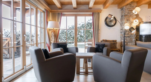 Шале с 4 комнатами с балконом Panorama Chalet with Sauna near Zell am See - Kaprun