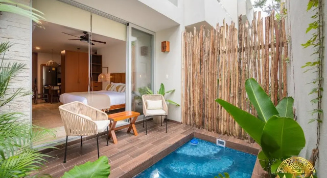 Номер Standard NHOA 108A Lux 2BR Condo Plunge Pool in Aldea Zama
