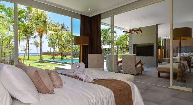 3 soveværelser i luksus- villa ved stranden Villa Lou