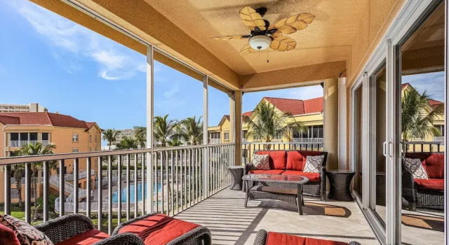 Bella Lago 444 ~ Beautifully Updated Condo Just Across The Street From The Beach! 3 Bedroom Condo by RedAwning