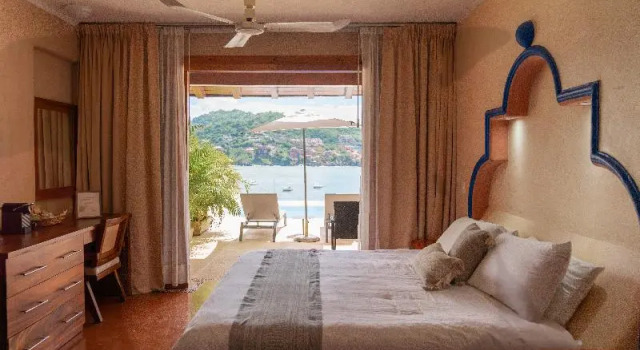 Люкс с видом на море Villa del Pescador