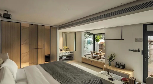 Двухместный номер Deluxe Beijing Nanshan Yanyu Song Hot Spring Holiday Homestay