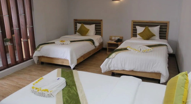 SIEM REAP RIVER VIEW Residence, Забронировать Бутик-отель Бизнес-отели Сиемреап, рядом с King's Road Angkor, 4* 5*