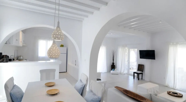 Beautiful Villa, 50 m From Beach and Close to Other Beautiful Beaches on Mykonos, Забронировать Отель Отели Калафатис 3 звезды, рядом с Пляж Агия Анна Калафатис, 3*