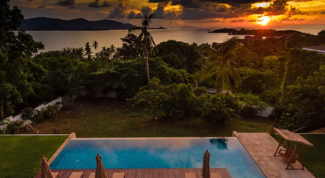 Вилла Baan Apsara - Stunning Sea View 3 Bed Pool Villa