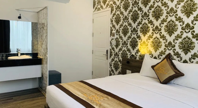 Двухместный номер Deluxe с 2 комнатами с видом на город Nice Hue Hotel