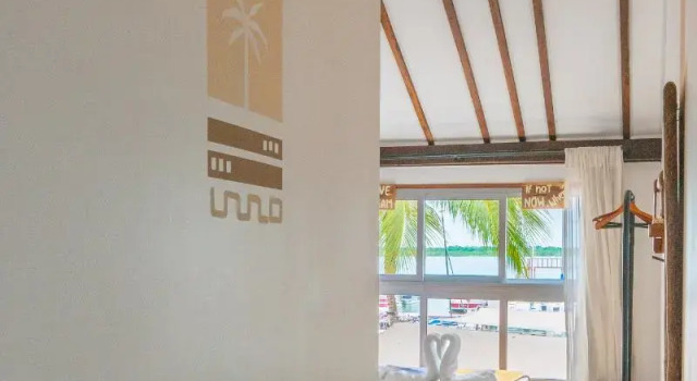Номер Standard c 1 комнатой The Yak Lake House Hostal Bacalar - Front Lagoon