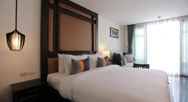 Двухместный номер Deluxe с балконом Thai Akara - Lanna Boutique Hotel