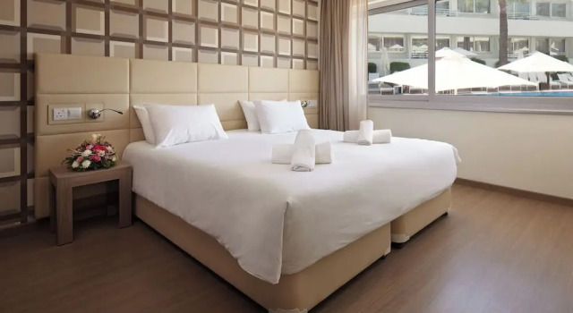 Люкс c 1 комнатой с видом на бассейн Melpo Antia Hotel & Suites