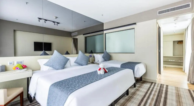 Семейный номер Deluxe Eco Tree Hotel Causeway Bay