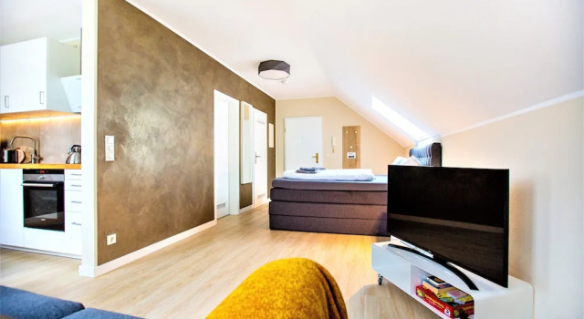 Erstklassiges Studio in ruhiger Lage, Reserva ahora Hotel Wuerzburg Ruta romántica