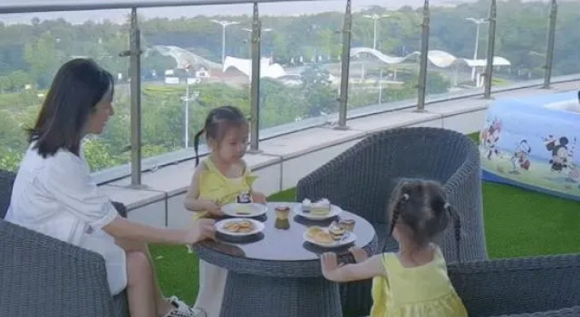 Семейный люкс с видом на море Landbridge Jinjiang Hotel