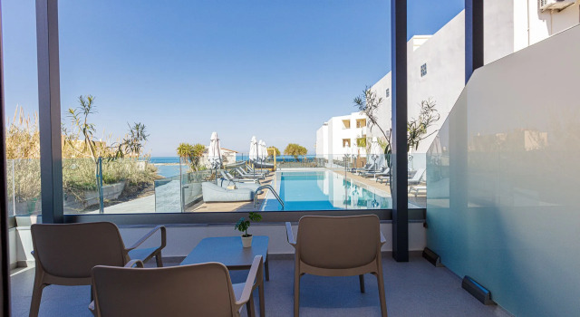 Люкс c 1 комнатой с видом на море Eleven Boutique Suites