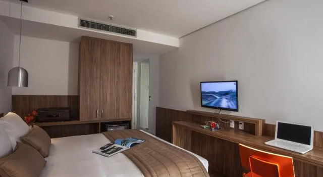 Двухместный номер Superior с балконом и с видом на море H Niteroi Hotel