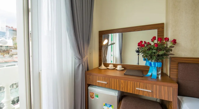 Четырёхместный семейный номер Standard с балконом Hanoi Spoon Boutique Hotel
