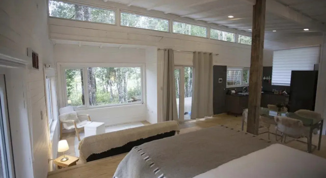 Шале Deluxe Mareas Ralun Lodge