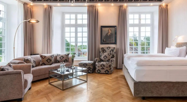 Двухместный номер Deluxe Hotel Schloss Wilkinghege