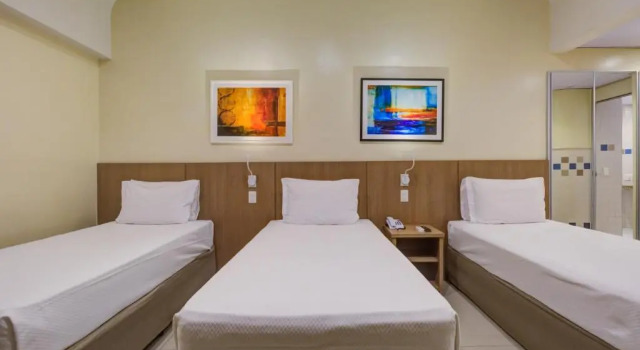 Трёхместный номер без окна Rio Aeroporto Hotel Galeão