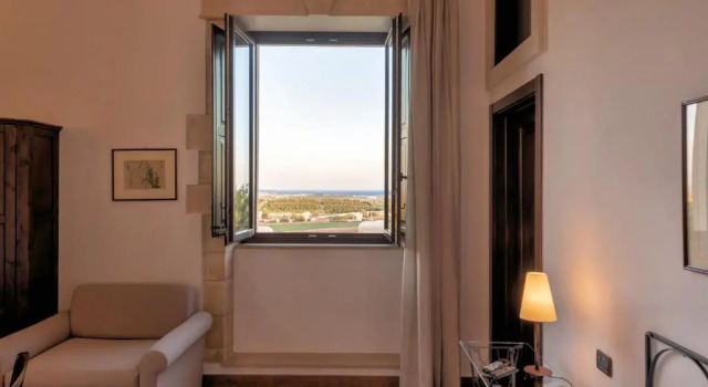 Двухместный номер Superior с видом на море Relais Torre Marabino