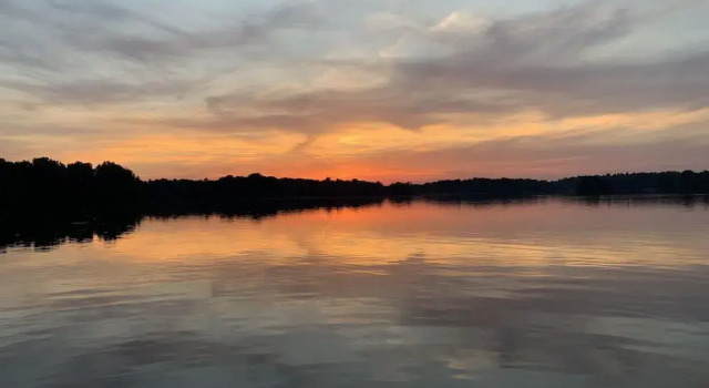 Коттедж Ferienhaus Larsson mit Sauna am Dümmer See