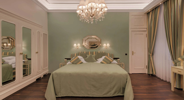 Двухместный номер Standard Hotel Europäischer Hof Heidelberg, Bestes Hotel Deutschlands in historischer Architektur