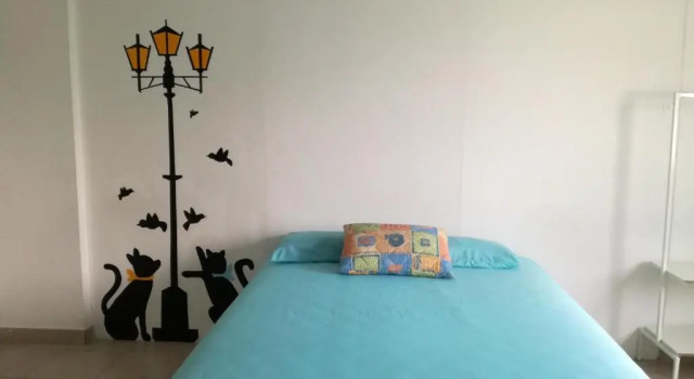 Кровать в общем номере Francisco Habitaciones
