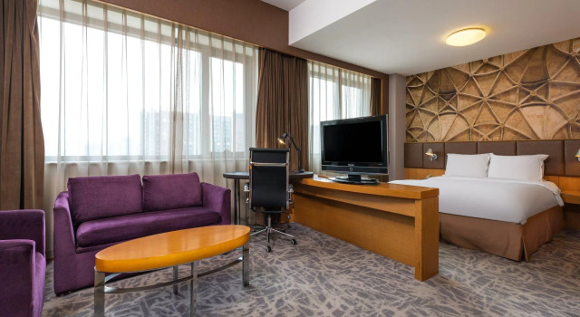 Двухместный номер Standard LeafIN Hotel Beijing Wangjing SOHO