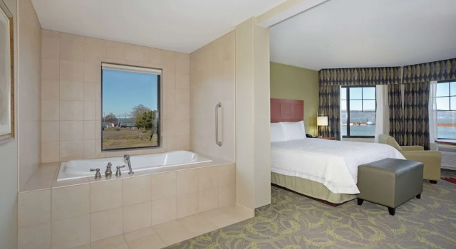 Двухместный люкс Deluxe Hampton Inn & Suites Astoria
