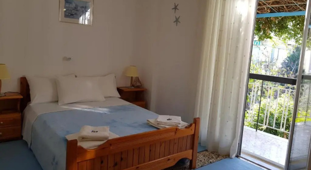 Двухместный номер Standard с балконом и с видом на сад Blue Sky Apartments & Rooms