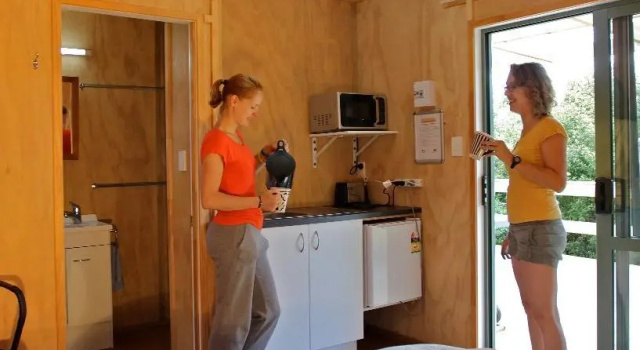 Студия с красивым видом из окна Russell-Orongo Bay Holiday Park