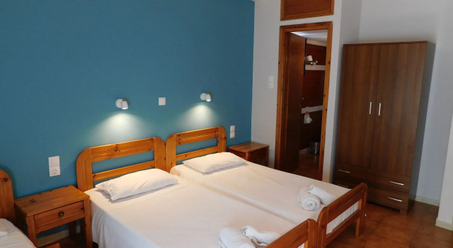 Трёхместный номер Standard с видом на сад Perdika Mare Guesthouse