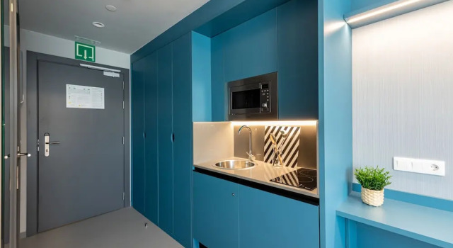 Двухместная студия Executive Residencia Universitaria Resa San Mamés