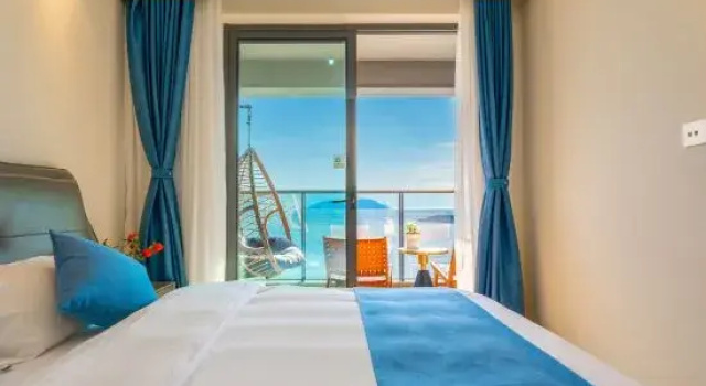Люкс с 2 комнатами Xiangshan Quhaibian Our Sea | Seaview Themed Boutique Stay (Songlan Mountain Scenic Area)