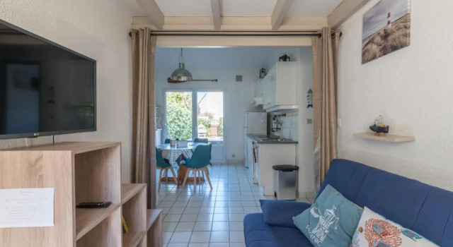 Maisonnette dans résidence calme - 200 m de la mer