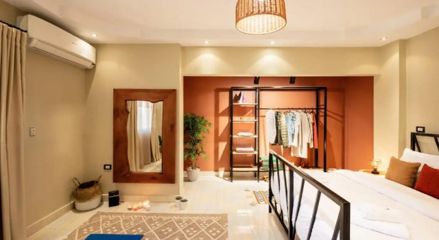 Xuru Stays I Play Foosball & Do Yoga - 1 BR Apt. 5 Min To Airport, Rezervovat Hotel Káhira Cairo Governorate