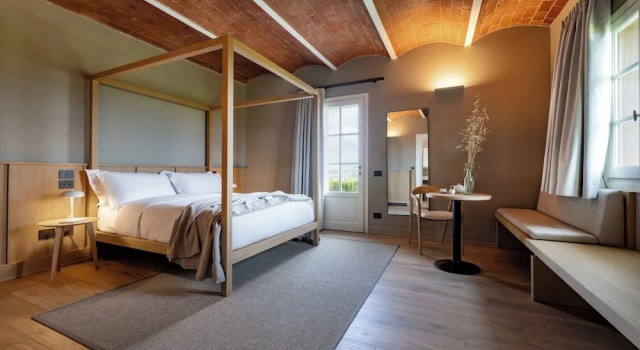 Номер Superior с красивым видом из окна Colle Alberti Country House