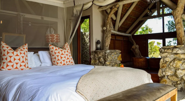 Семейный люкс с балконом и с видом на залив Mosaic Lagoon Lodge